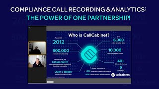 Compliance Call Recording & Analytics: The Power of One Partnership!