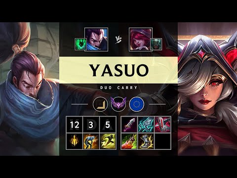 Yasuo ADC vs Xayah - EUW Master Patch 25.21