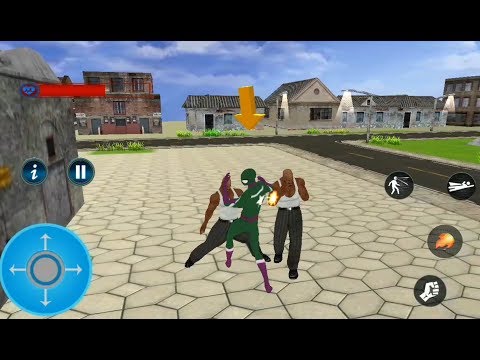 Captain Spider Hero City Crime Battle #2 | Spider Captain Hero Vs City Gangster - Android GamePlay
