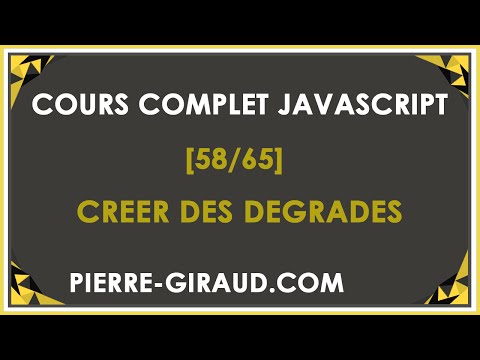 COURS COMPLET JAVASCRIPT 1 65 Présentation du cours JavaScript