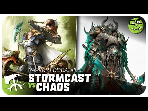 NEW Warhammer AOS V4 - Stormcast vs Slaves to Darkness