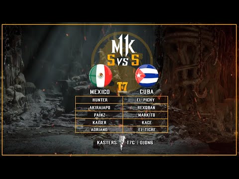 🏆 MEXICO VS CUBA -【5 Vs 5】 -【MORTAL KOMBAT 11】 Ft. Hunter_PLZ, QBA_Eltigre, El Pichi, Markitoz