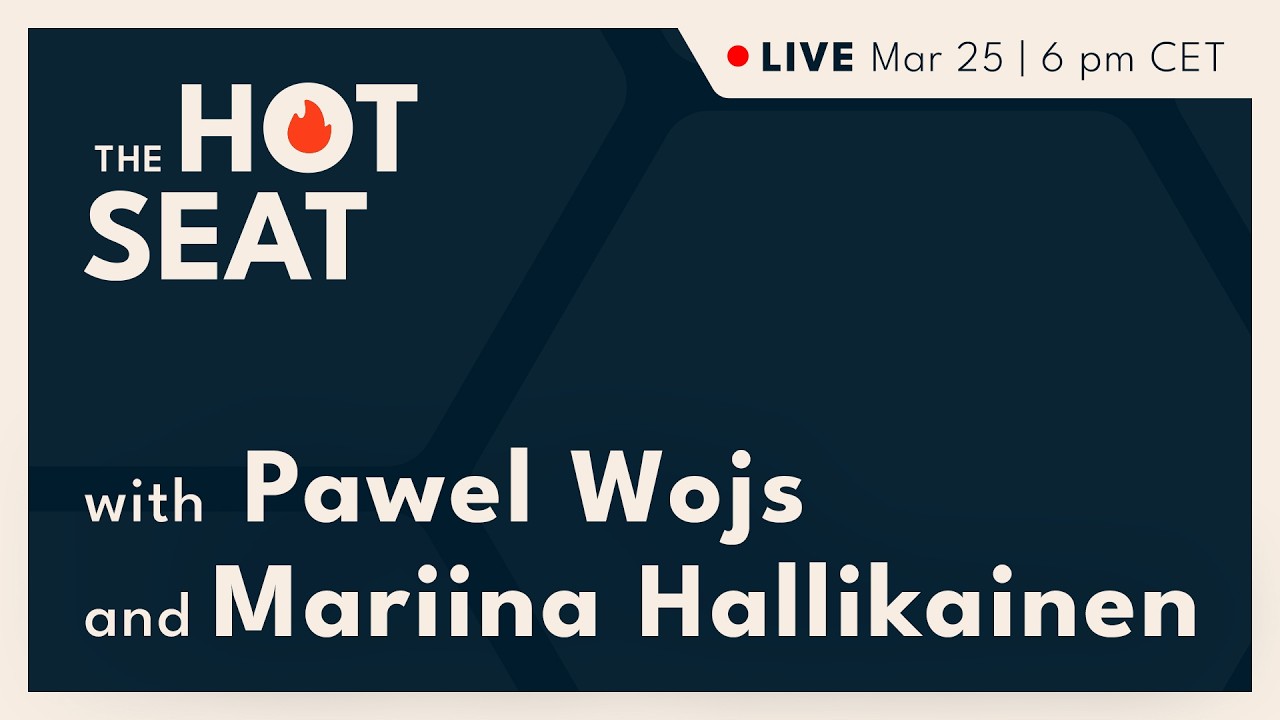 The Hot Seat (EP.8) | with Pawel Wojs and Mariina Hallikainen