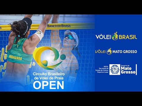 Circuito Brasileiro Open de vôlei de praia - 01 a 05/12/2021 Cuiabá MT.