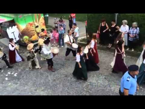 Les fêtes médiévales de Sighisoara - le défilé