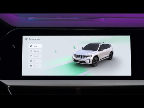 diferentes modos de conducción - Koleos full hybrid E-Tech - Renault