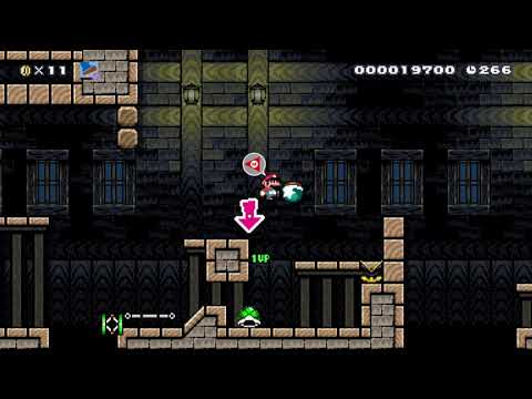 SMM2 - Ghost House: Shell Cruiser by Kheg