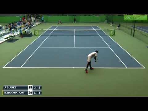 Ramkumar Ramanathan vs Jay Clarke : ATP Kobe Challenger R3
