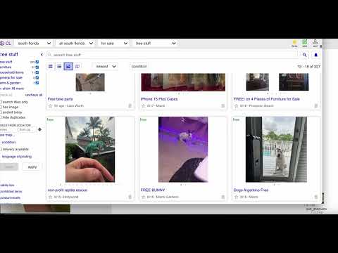 South Florida Craigslist Free