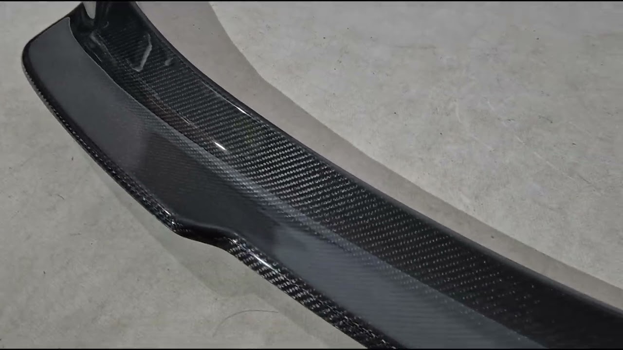 Lexus IS 2013- гг. Спойлер V3 (для 2013-2020, Карбон) Video 1