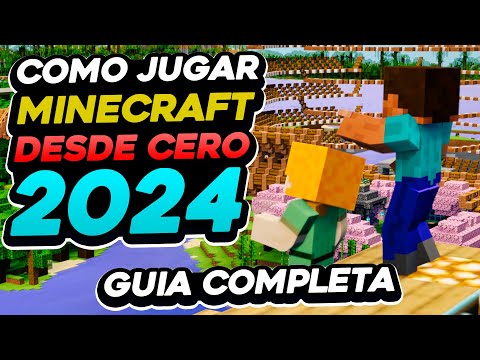 HOW TO PLAY MINECRAFT FROM SCRATCH 2024 (From crafting to defeating the dragon with END GAME)