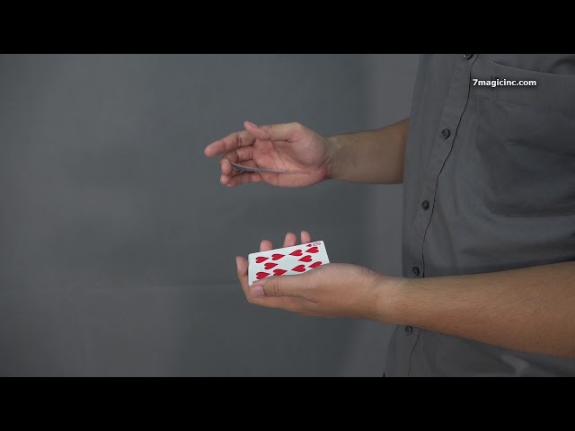 Magic Trick: Color Changing Card With Vanishing Black Hole – Close Up Effects T13