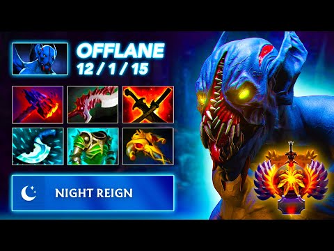 BACKLINE DESTROYER! - Night Stalker OFFLANE | Full Gameplay Dota Class [7.39C]