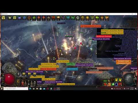 PathOfExile [POE 3.17]Corrupting Fever Gladiator Full MF t16 60% Deli Triper Beyon