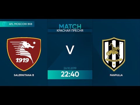 AFL19. Italy. Serie D. Day 17. Salernitana B - Fanfulla