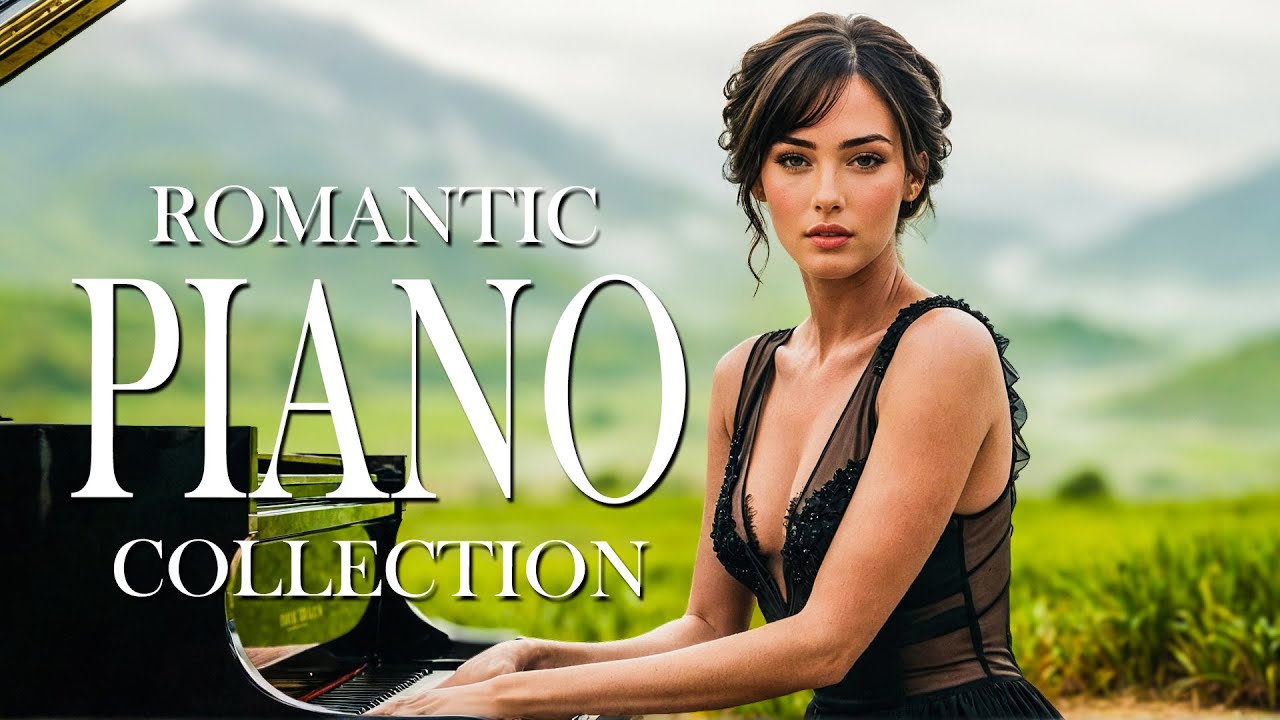 Top 50 Romantic Piano Love Songs of All Time - Beautiful and Soothing Melodies
