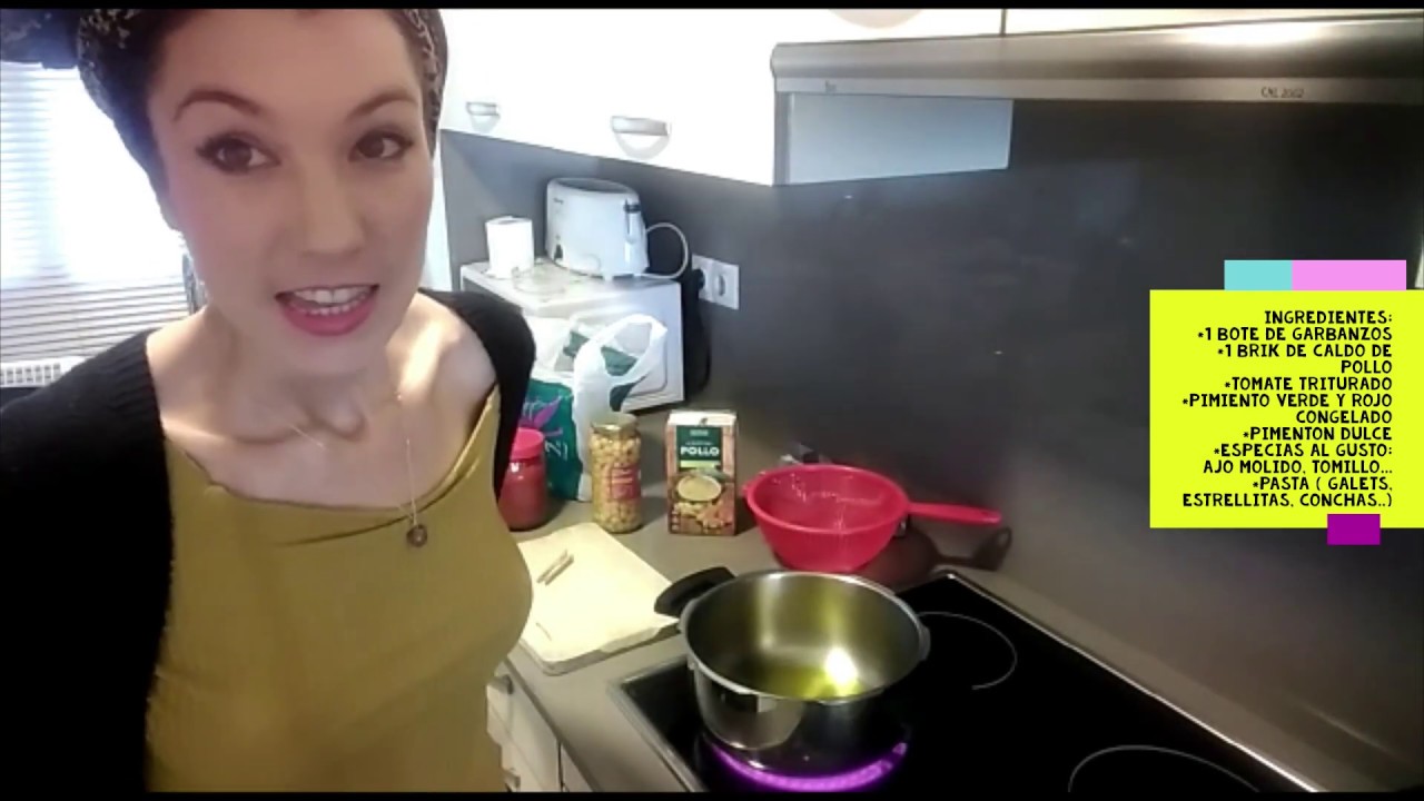 * RECETA RÁPIDA GARBANZOS DE BOTE*