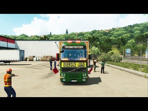ETS2 1.31 open beta Volvo FH16 Special Transport DLC Nice