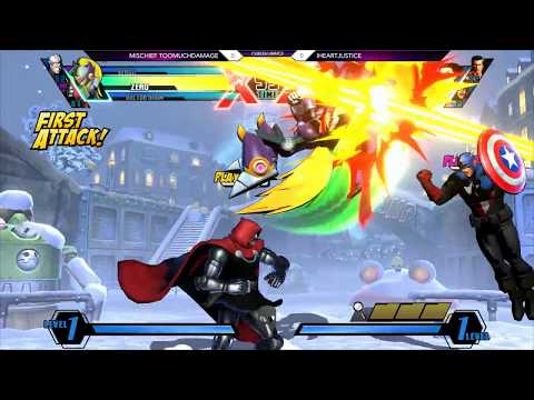 Curleh Mustache 2017 UMVC3 - Mischief TooMuchDamage vs IHeartJustice [1080p/60fps]
