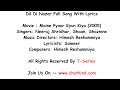 Dil Di Nazar Full Song With Lyrics Shaan Priya Neeraj Shaznine Https Www Chathind Com