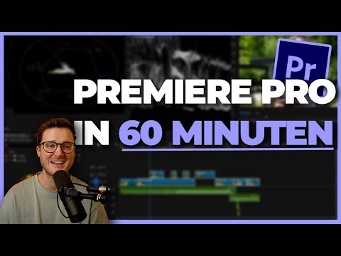 Adobe PREMIERE PRO 2025 Tutorial deutsch (German) - Grundkurs | Videos schneiden mit Premiere!