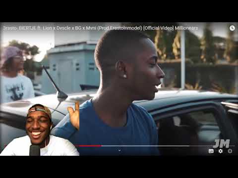 3rasto- BIERTJE ft. Lion x Dvscle x BG x Mvni (Prod.ErastoInmodel) [Official Video] REACTION