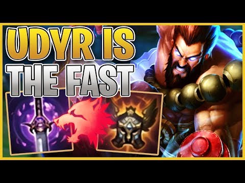 UDYR IS THE FAST!!! NO ONE CAN CATCH HIM, BUT HE WILL CATCH YOU!!! PREDATOR IS OP!?! Patch 9.18