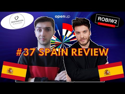 [ESC 2020] Robiw2 Reviews ► #37 Spain ⁕ Blas Canto - Universo