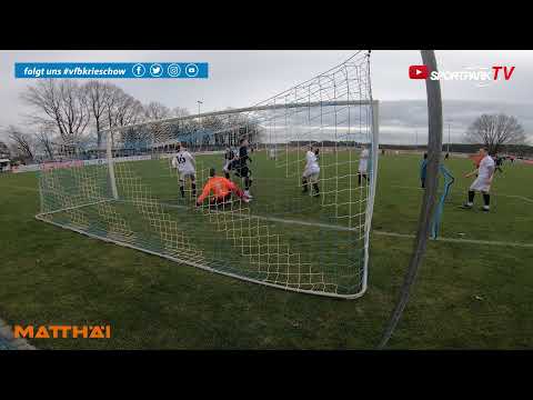 Testspiel Wintervorbereitung 2021/22 VfB 1921 Krieschow - VSG Altglienicke // Endstand 2:3