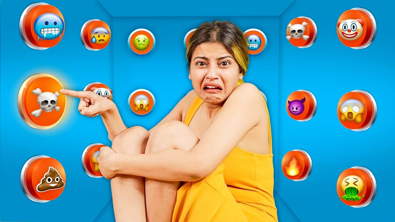 100 Mystery Buttons but Only one Lets you Escape !