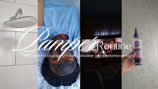 Pamper Routine 2025 | Self Care Motivation, Skincare, Movie Night