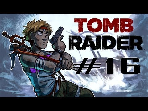 Tomb Raider Hard Difficulty Gameplay Walkthrough w/ SSoHPKC Part 16 - Nature's Grenades