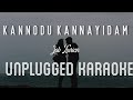 Kannodu Job Kurian Karaoke With Lyrics Unplugged Sebin Xavier Musical Music Mojo