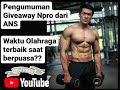 PENGUMUMAN GIVEAWAY NPRO & TIPS WAKTU TERBAIK OLAHRAGA SELAMA BERPUASA