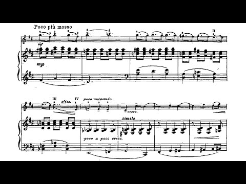 Ernest Bloch - Mélodie for Violin and Piano, B. 51
