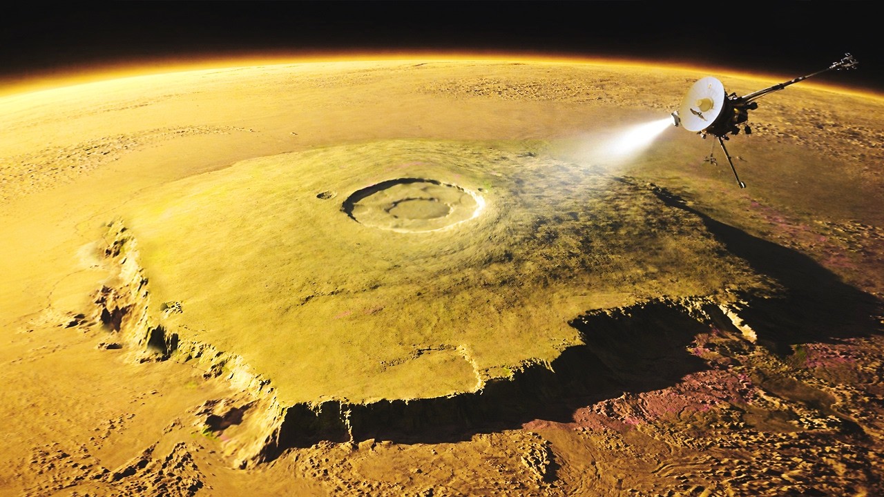 Первые УНИКАЛЬНЫЕ изображения МАРСА, полученные из космоса