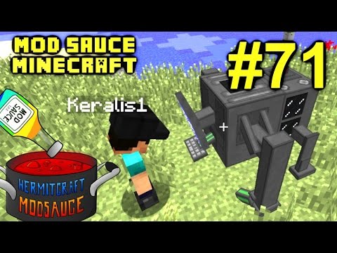 Minecraft Mod Sauce Ep. 71 - Derp vs Machine !!! ( HermitCraft Modded Minecraft )