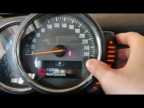 How to reset Mini Cooper Service Warning light