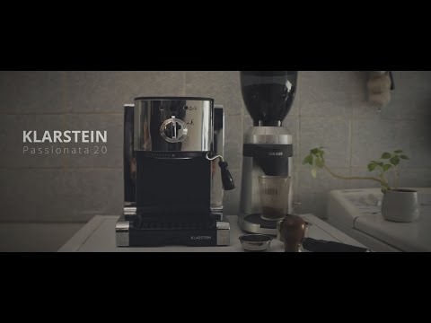 Klarstein Passionata 20 mit Graef CM 800 | Vorstellung und Kaffeezubereitung