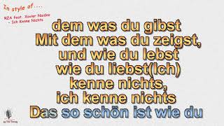 RZA feat  Xavier Naidoo - Ich Kenne Nichts - Instrumental und Karaoke