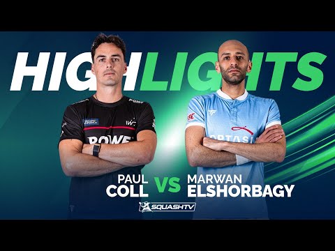 🇳🇿 Coll v Ma. ElShorbagy 🏴󠁧󠁢󠁥󠁮󠁧󠁿 | British Open 2025 | QF HIGHLIGHTS