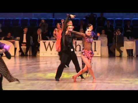 WDSF Open Latin 1/2 samba Vladislav Nikishin - Polina Golubeva