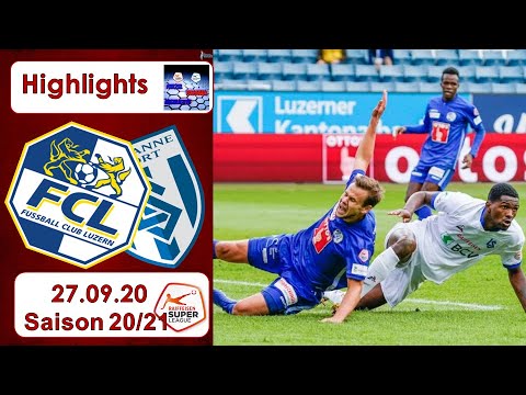 Highlights: FC Luzern vs FC Lausanne - Sport (27.09.2020)