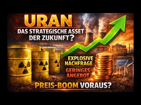 Uran wird DAS WICHTIGSTE ASSET der Zukunft – Preisexplosion durch Nuclear Boom & KI!