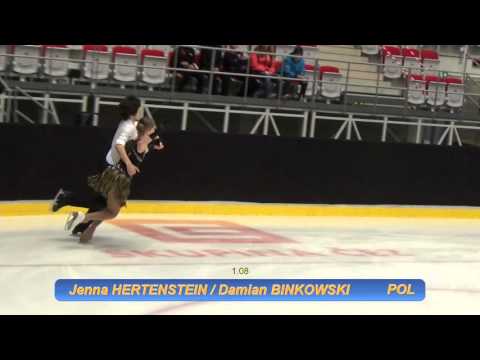 Jenna Hertenstein Damian Binkowski JUNIOR ICE DANCE FREE DANCE