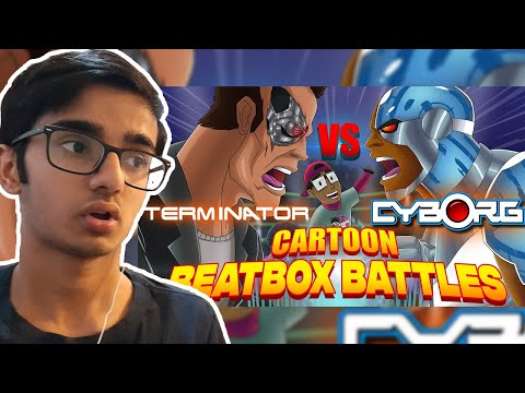 Cyborg Vs Terminator (Remastered) - Cartoon Beatbox Battles Reaction