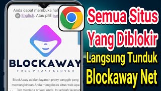 How to Use Block Away Free Proxy on Google Chrome Android