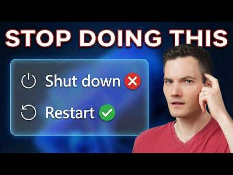 Stop Shutting Down Your PC (Do This Instead)