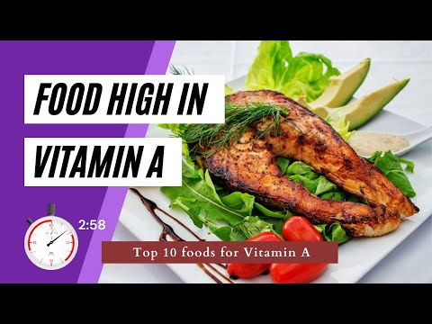 Top 10 Food High in Vitamin A