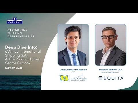 Deep Dive Into d'Amico International Shipping S.A. & the Product Tanker Sector Outlook